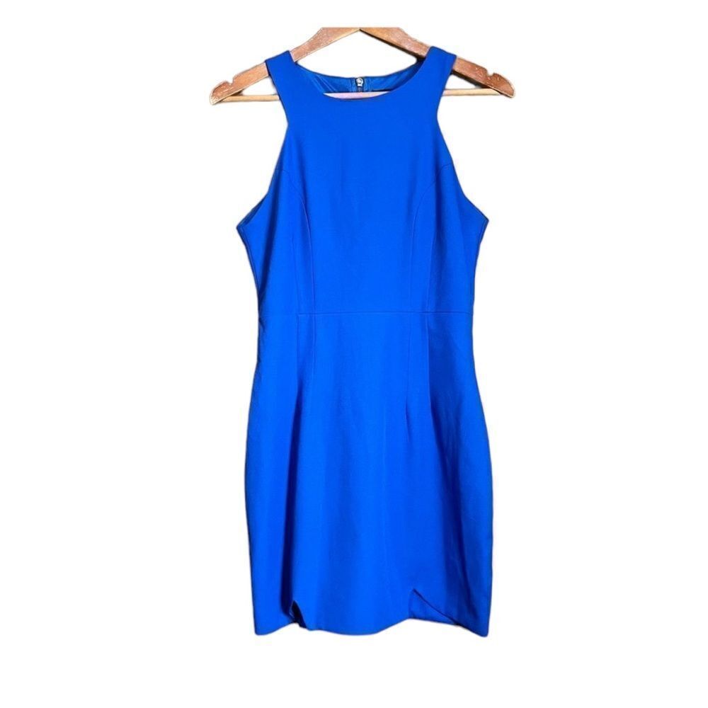 ‎Billions $ trillion blue sleeveless mini dress
